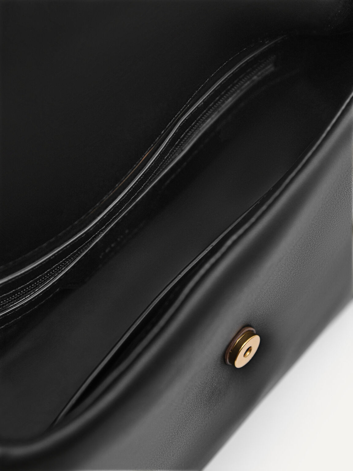 Pinto Shoulder Envelope Bag, Black