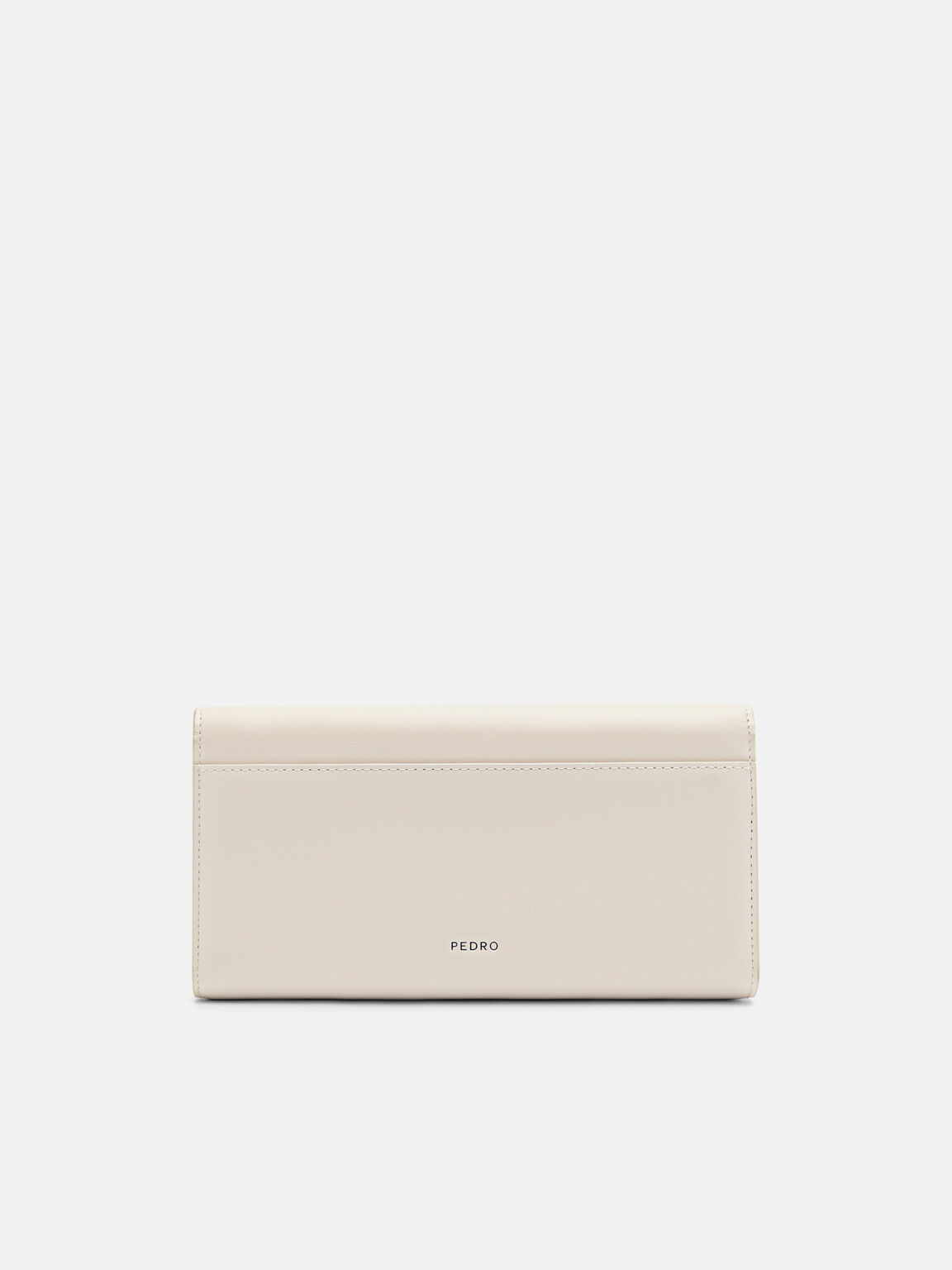 PEDRO Studio Leather Bi-Fold Wallet, Cream