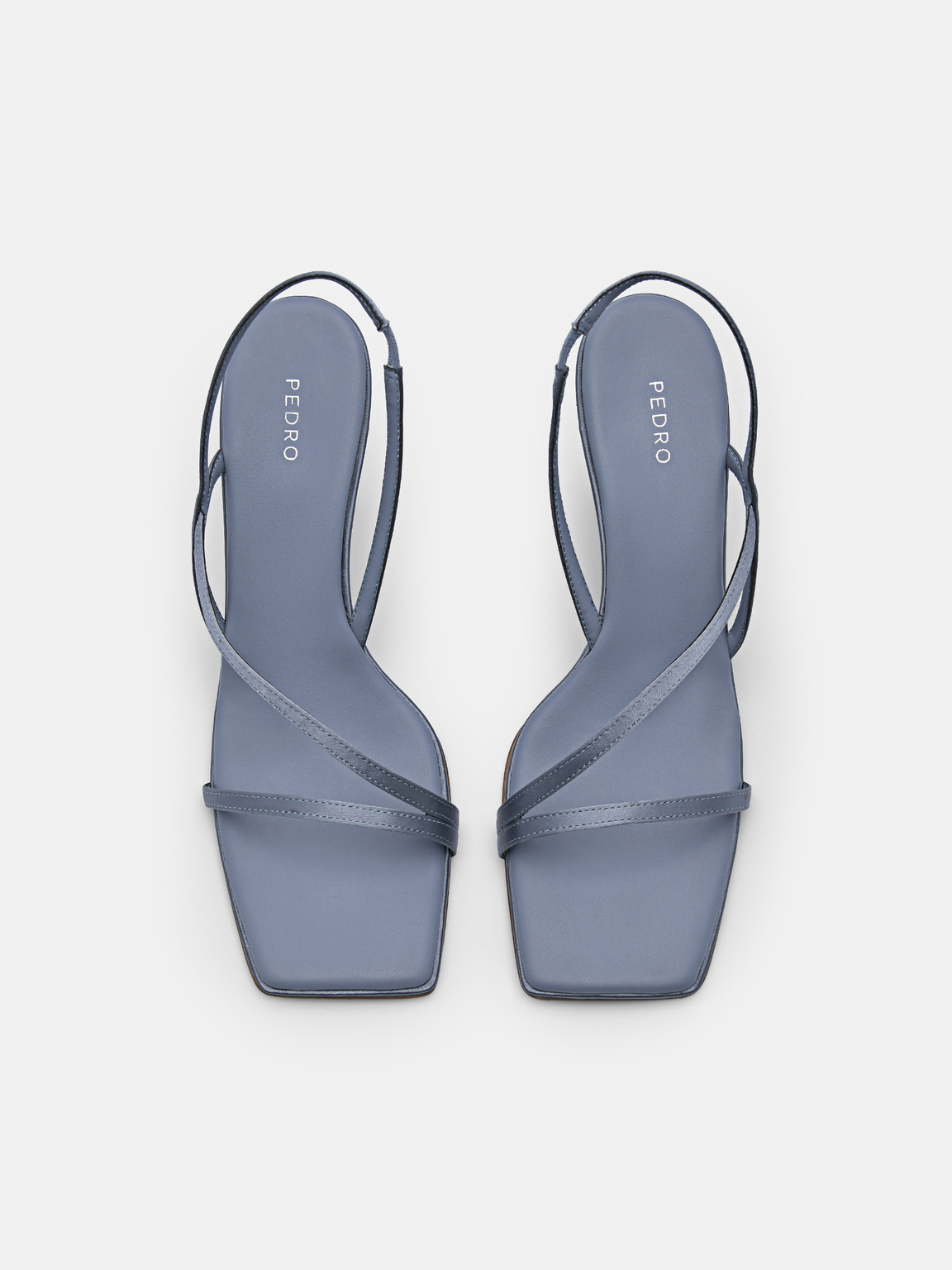 Oriana楔形涼鞋, 石蓝色