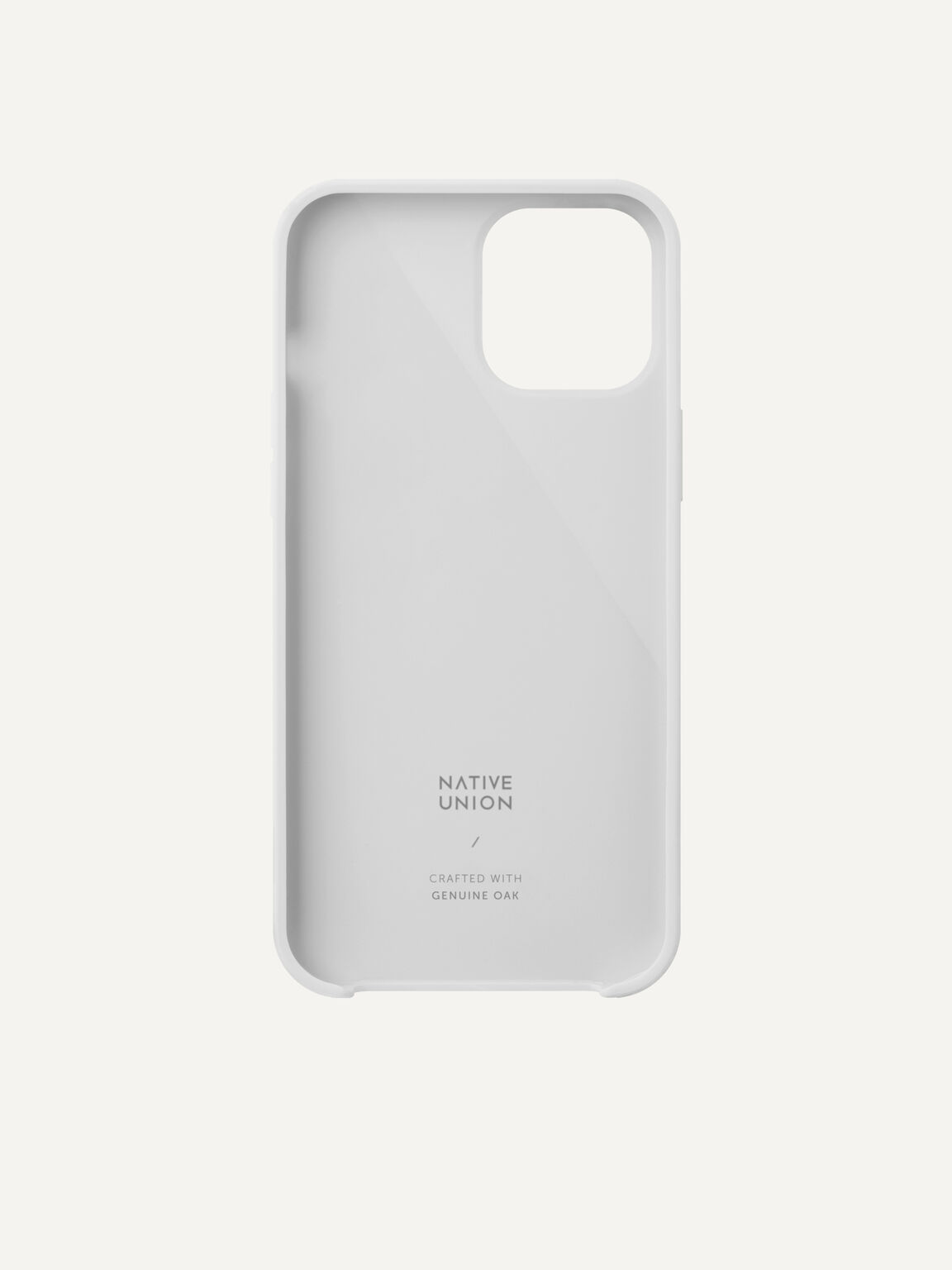 Genuine Wood iPhone 12 Max Pro Case, White