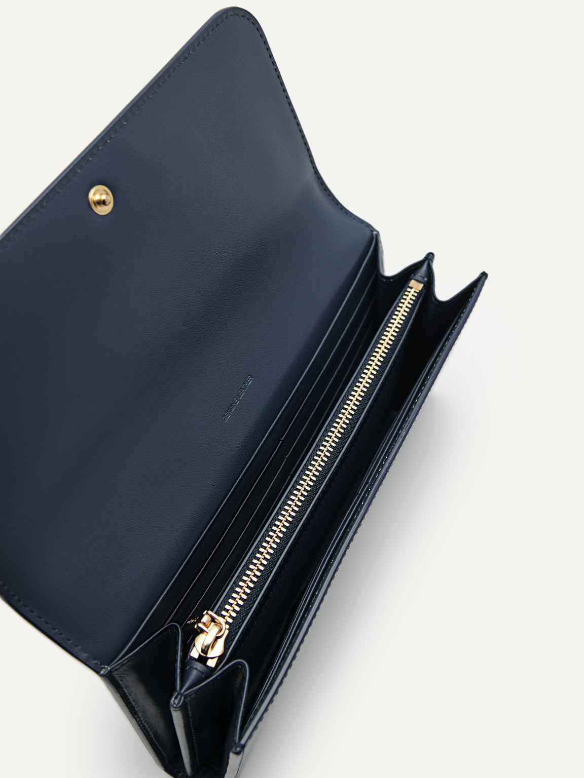 PEDRO Studio Leather Bi-Fold Wallet, Navy