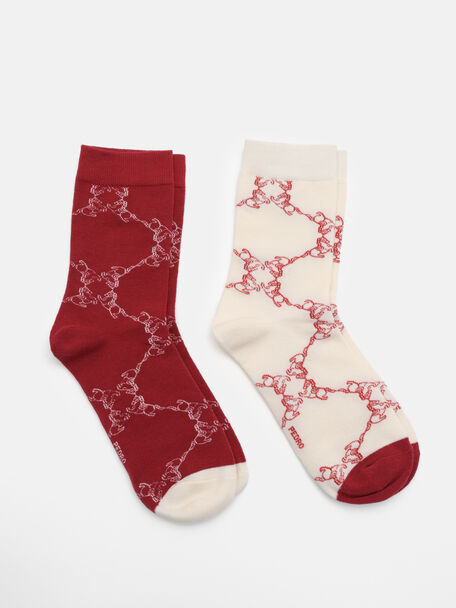 字母組合襪款一組, Multi