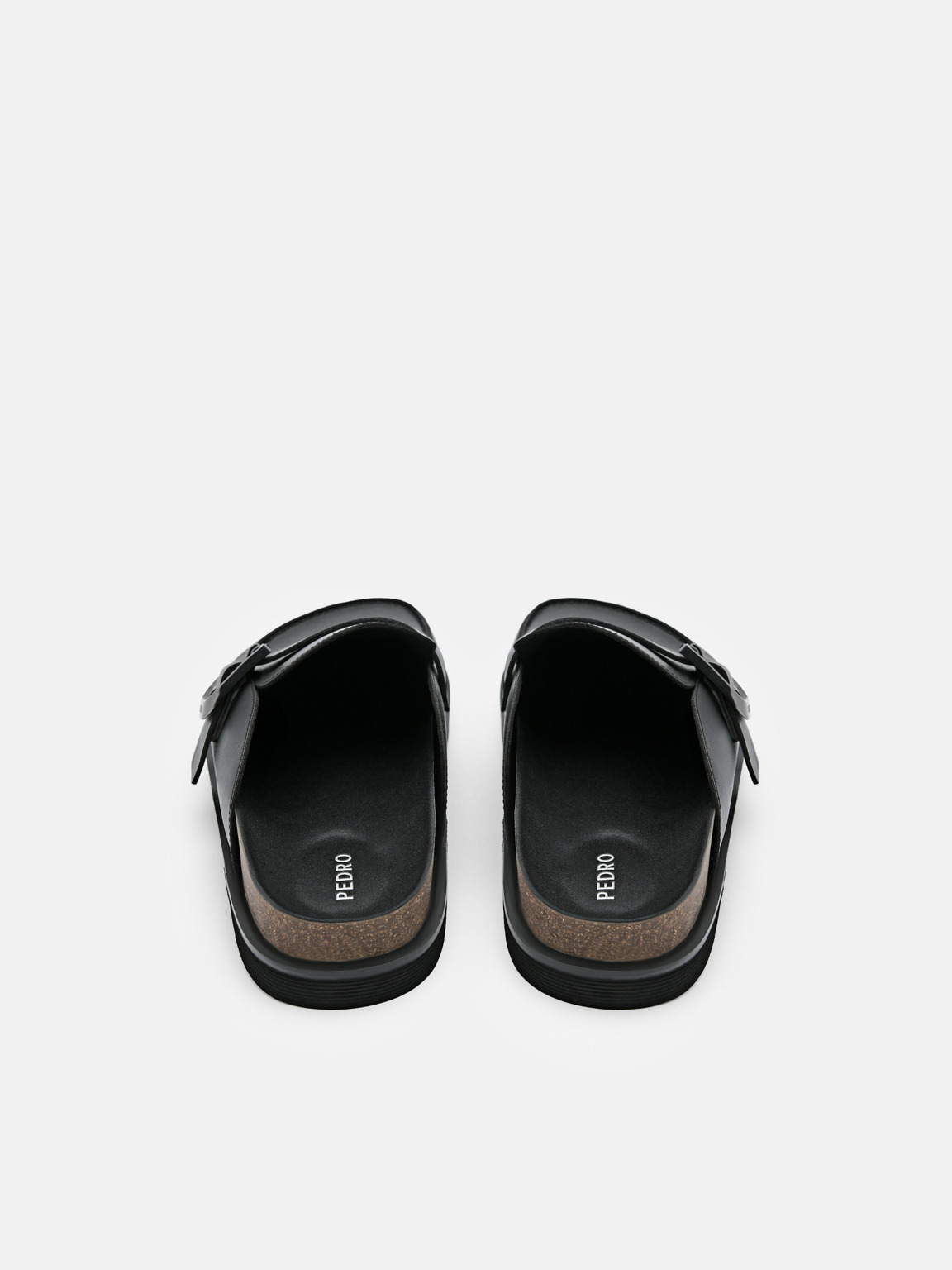 Helix一腳蹬涼鞋, 黑色