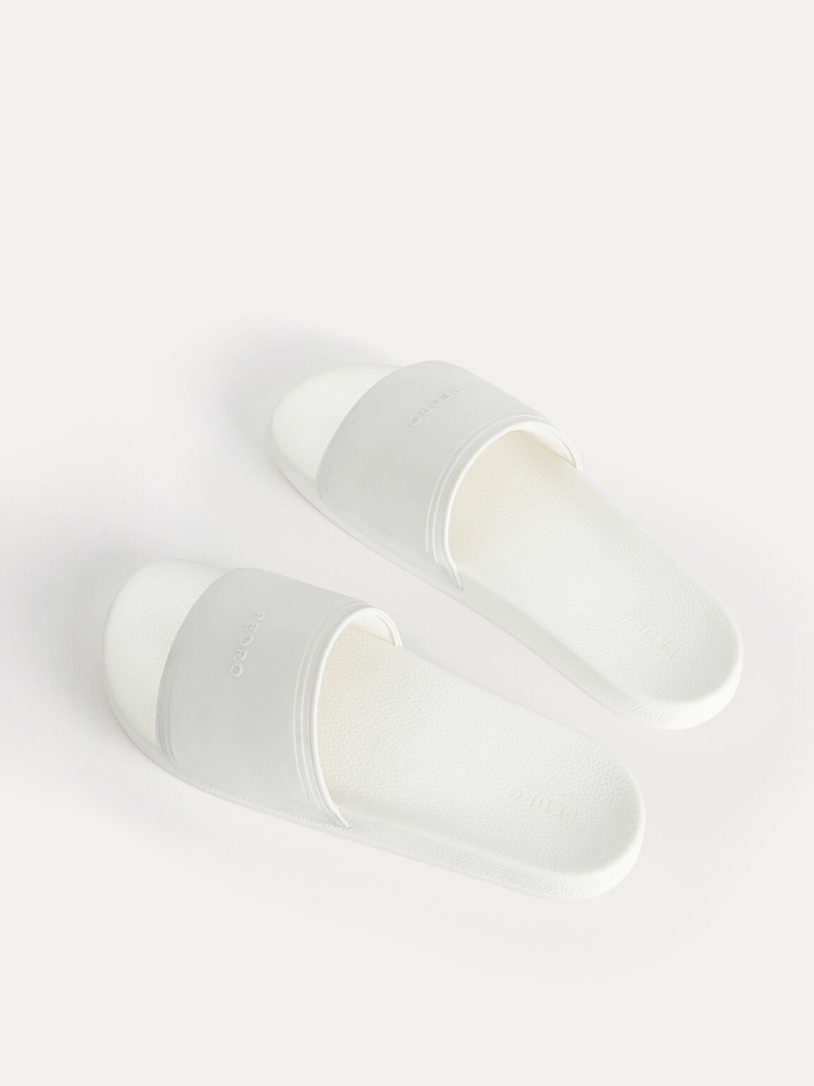 Casual Slides, White