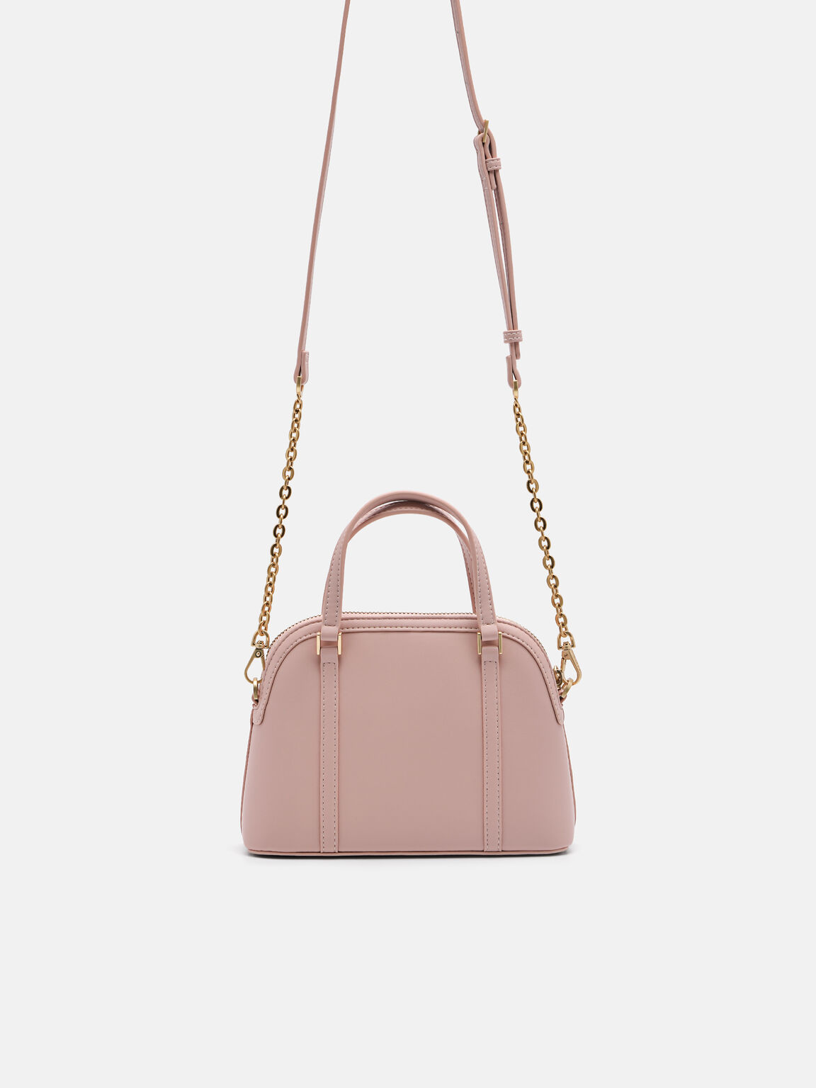 Lucia Mini Handbag, Blush