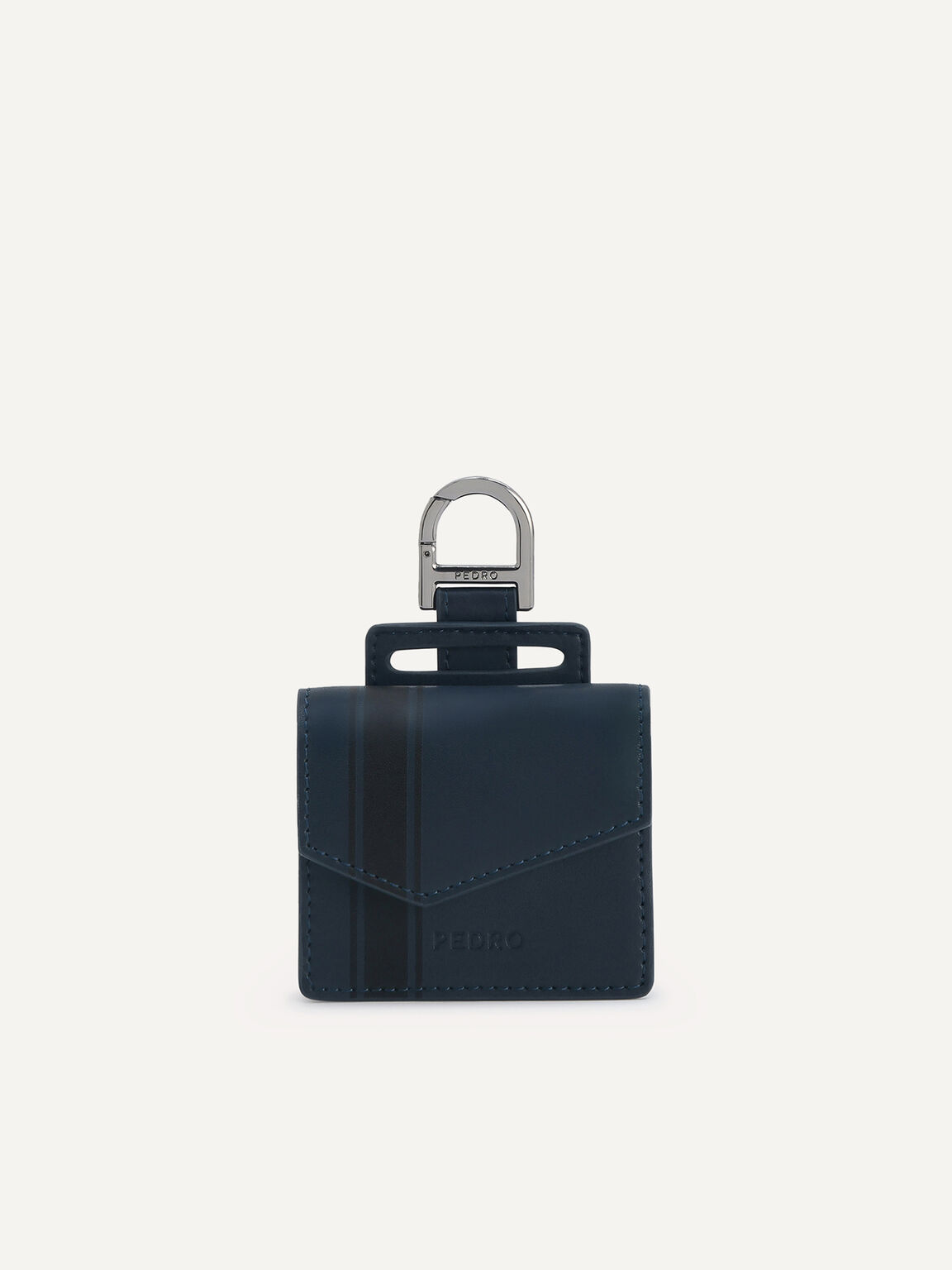Leather Airpods Pro Case, Navy