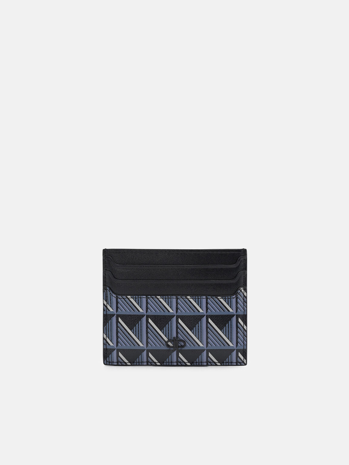 Axxis Canvas Card Holder, Blue Canvas