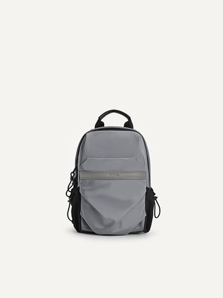 Technical Sling Pouch Bag, Light Grey