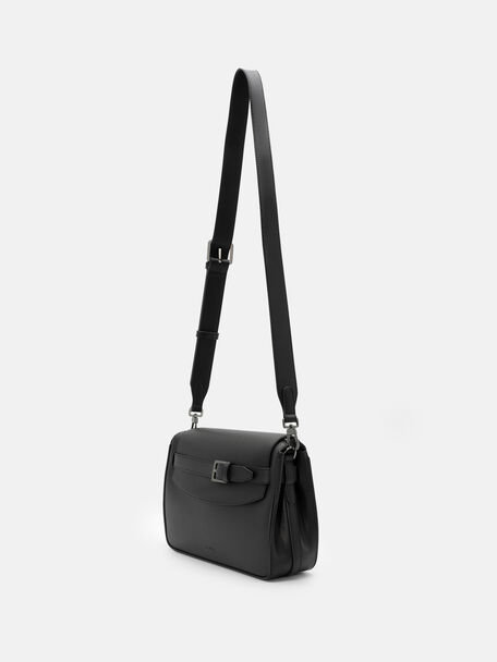 Noah Crossbody Bag, Black