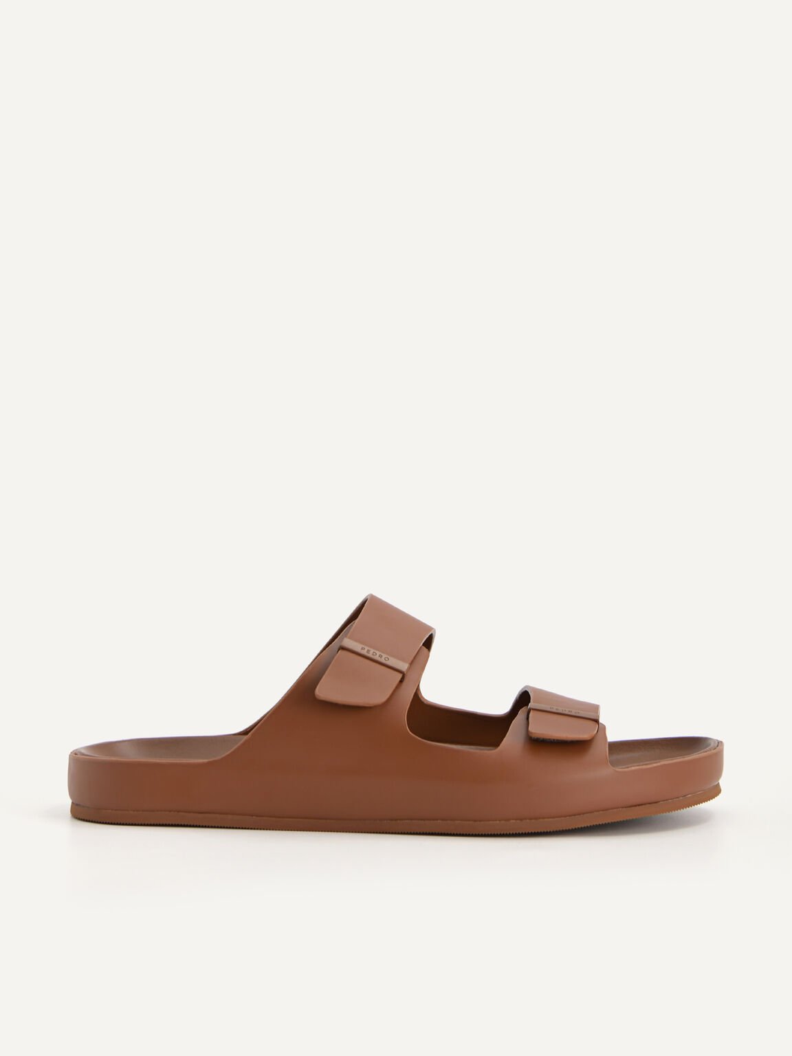 Double Strap Sandals, Brown