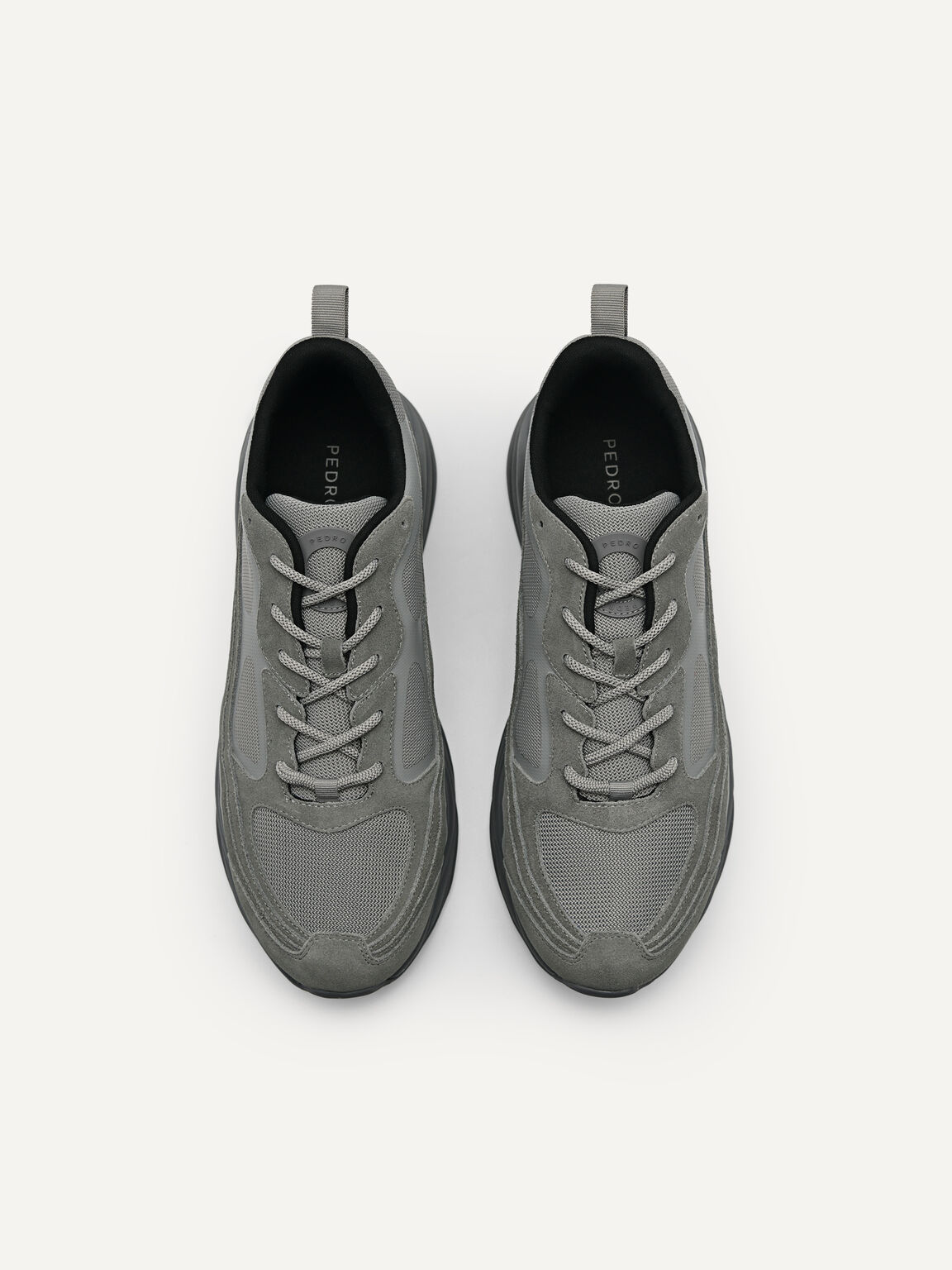 Magma絨面運動鞋, 灰色