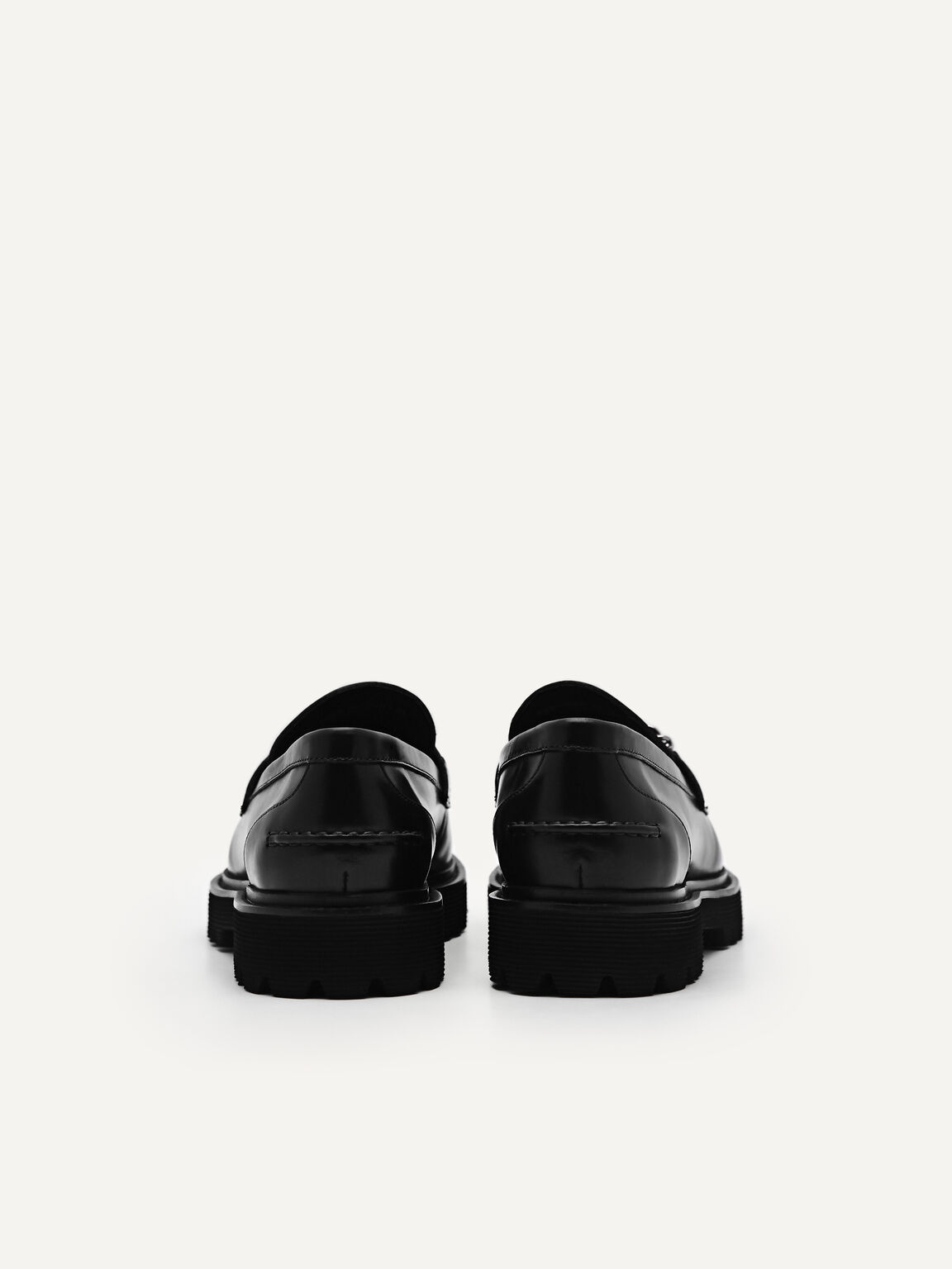 Sistrah Leather Flats, Black