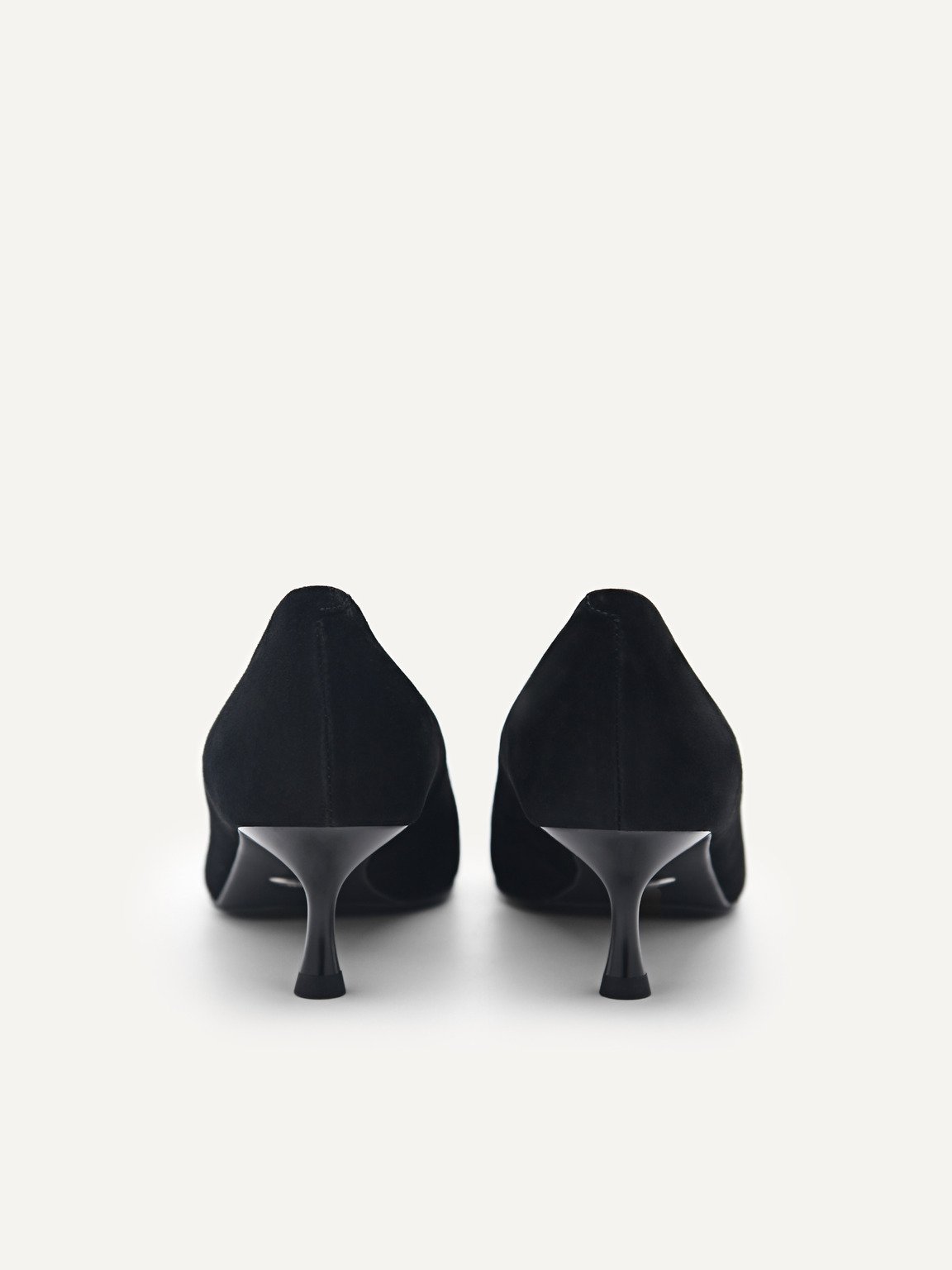 PEDRO工作室Kate皮革高跟鞋, 黑色