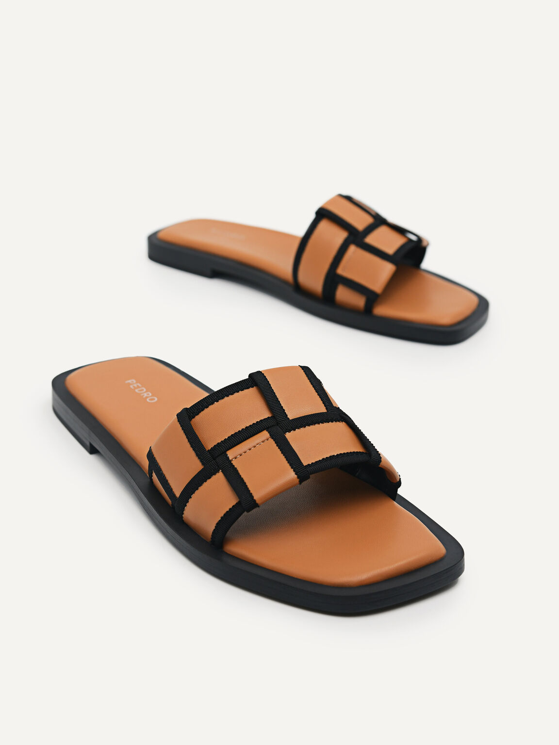 Woven Sandals, Camel