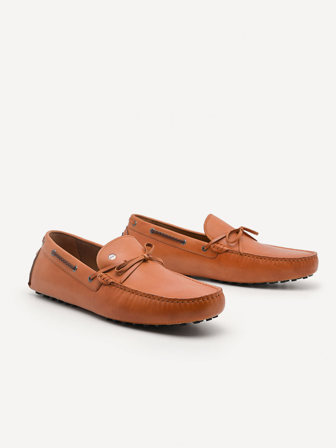 Leather Moccasin, Camel