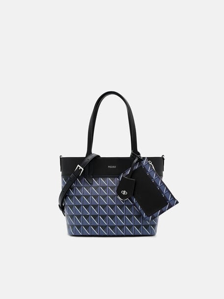 Axxis Canvas Tote Bag, Blue Canvas