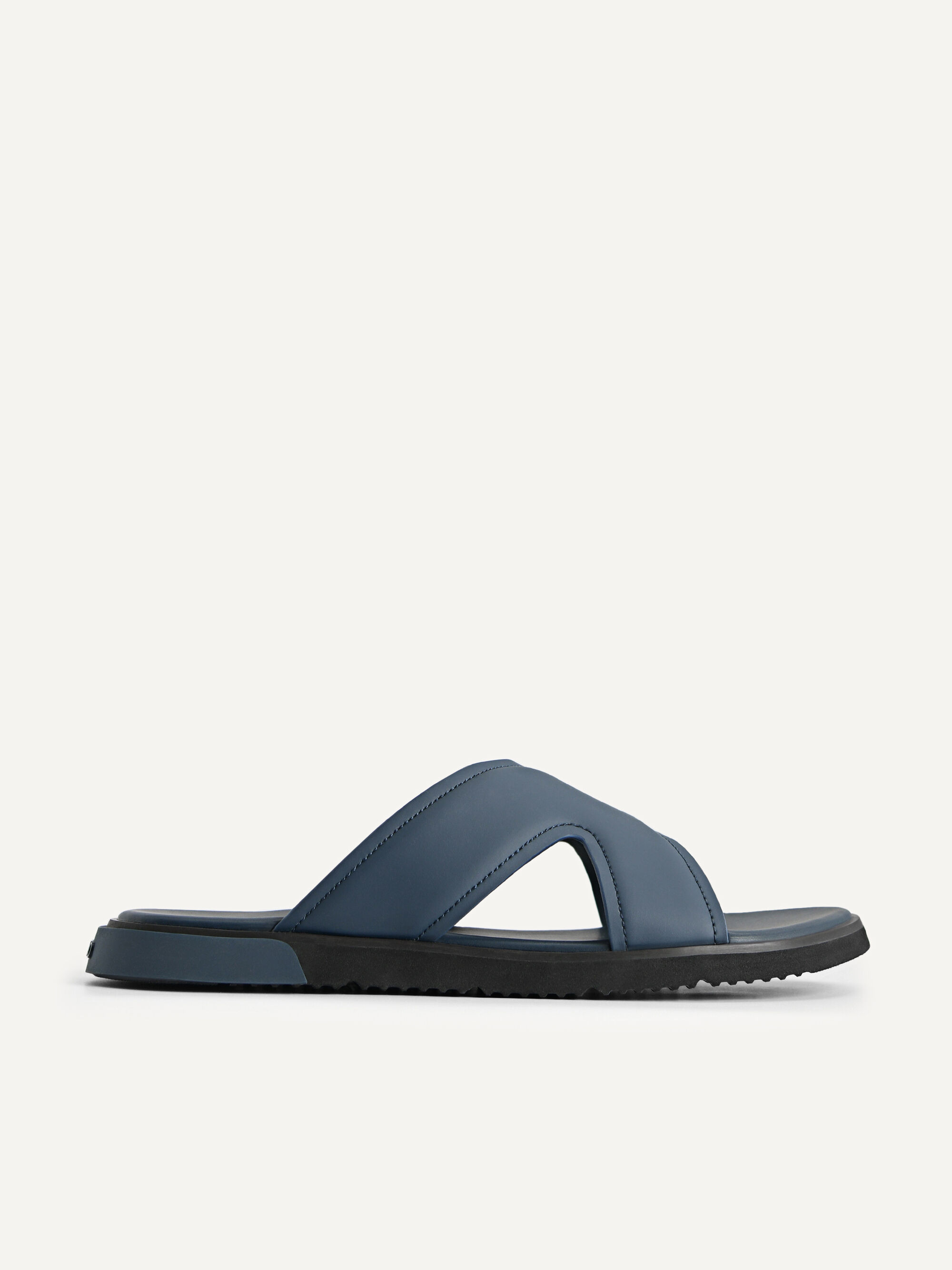 Navy Criss-Cross Band Sandals - PEDRO PK