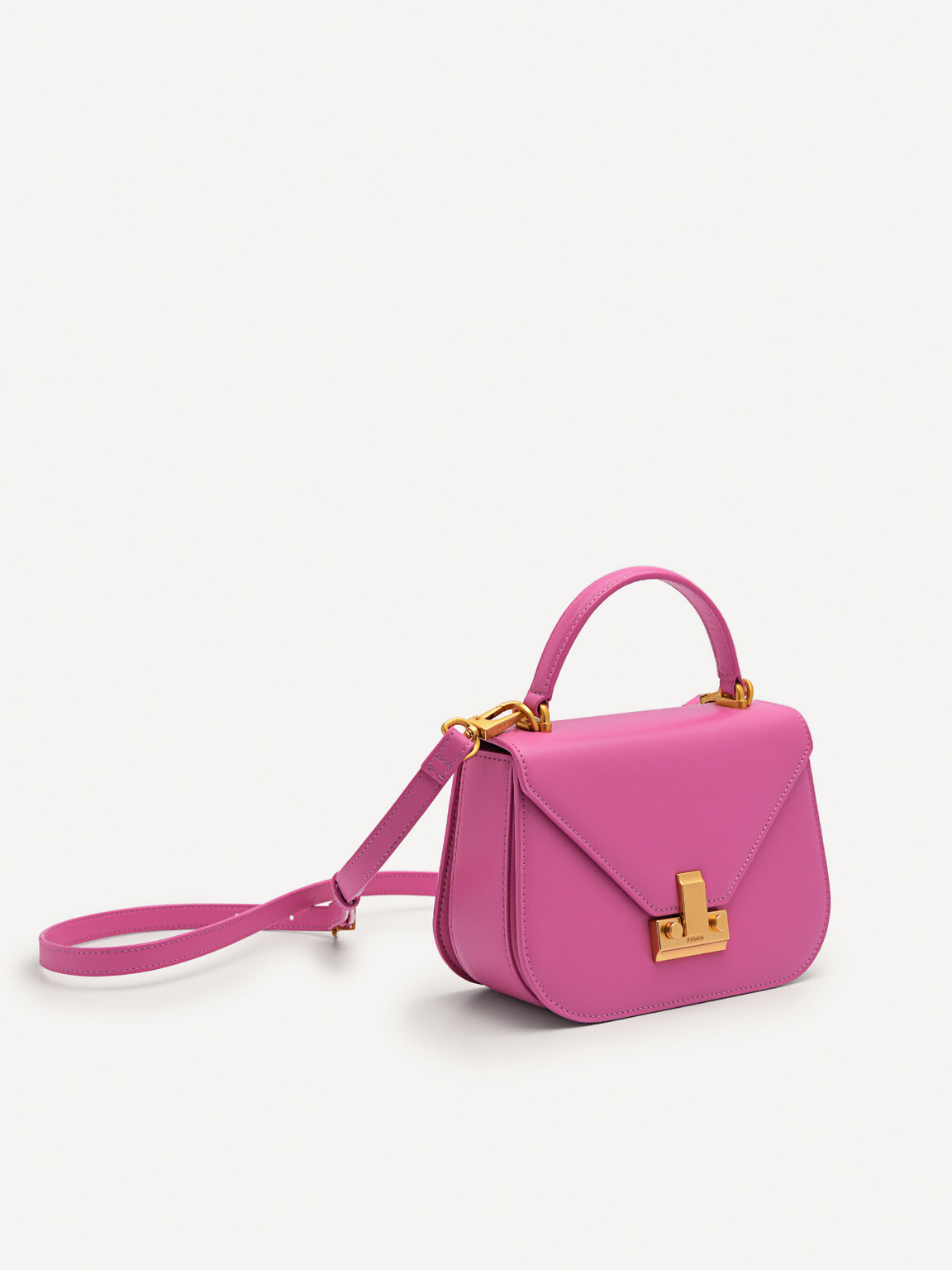Pedro Studio Abbey Leather Handbag - Pink