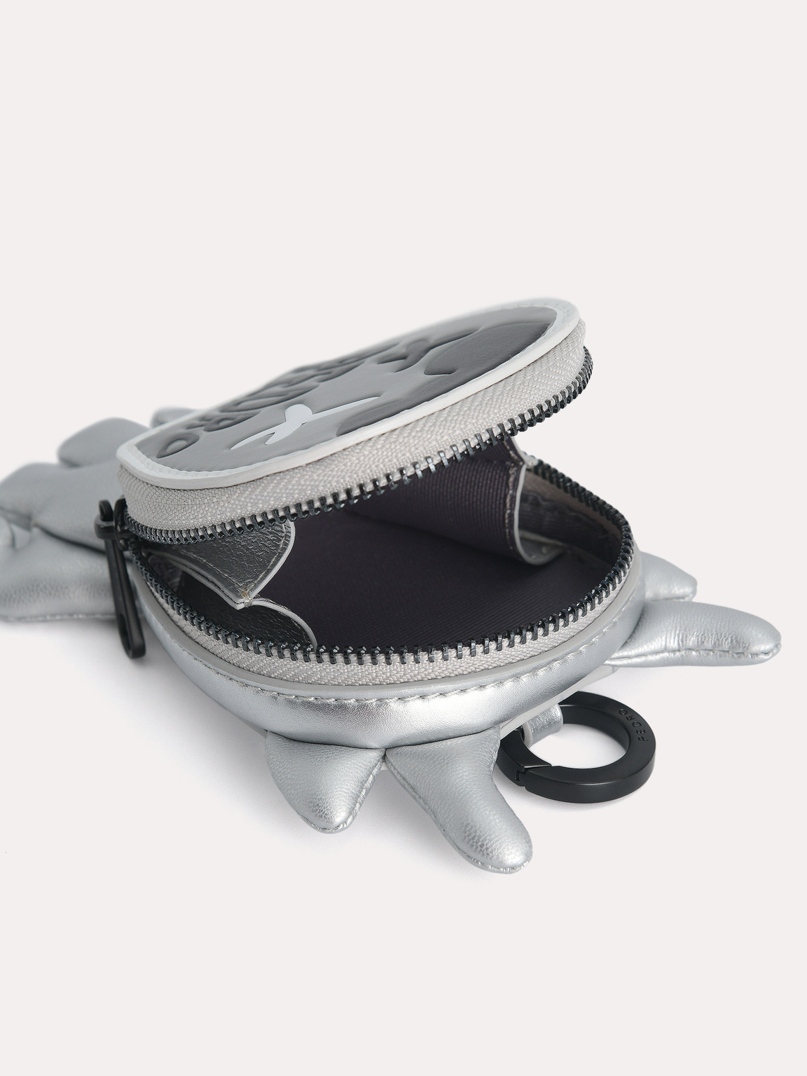 Casual Coin Pouch, Silver