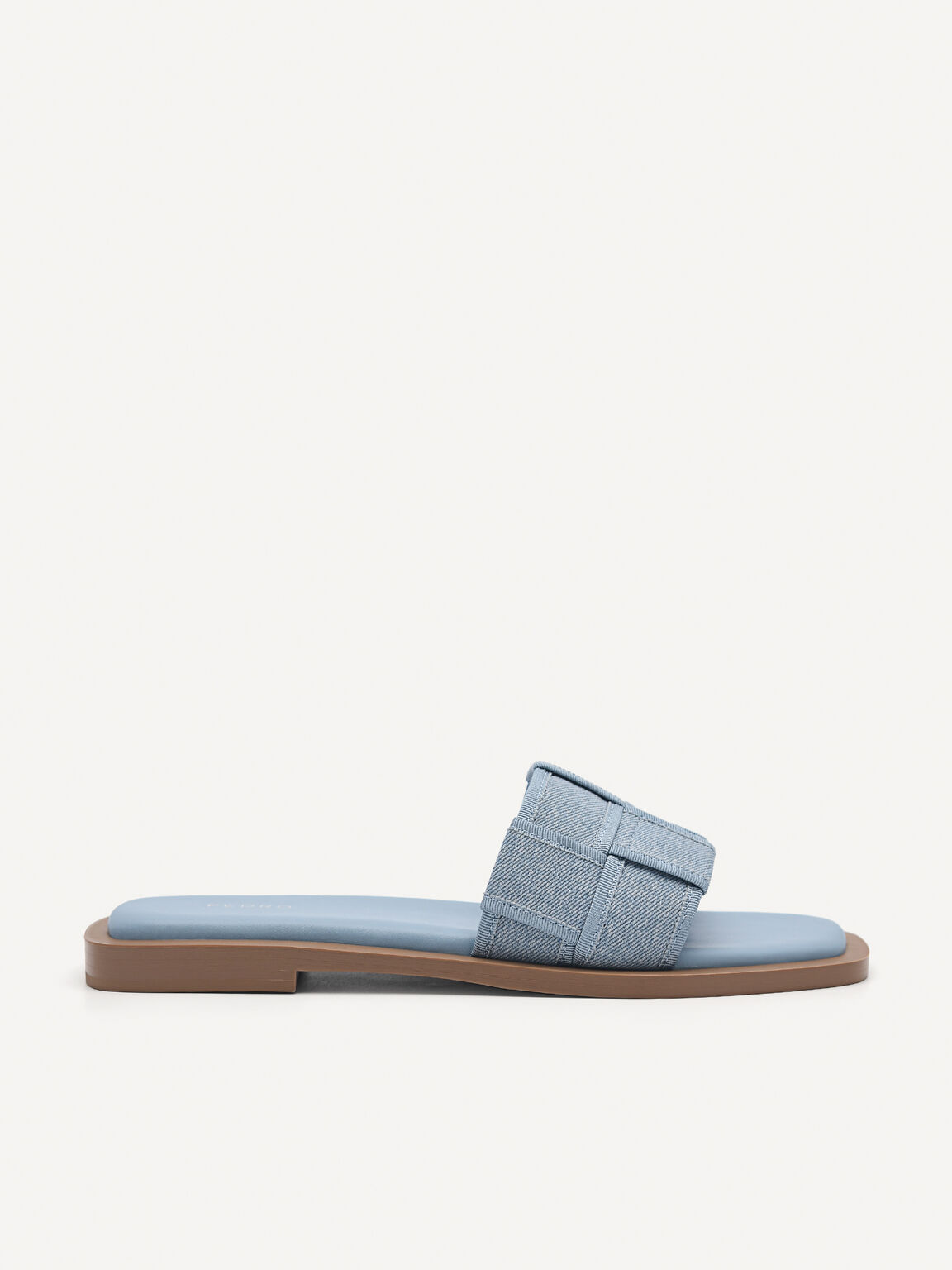 Blue Ibiza Woven Slip-On Sandals - PEDRO SG
