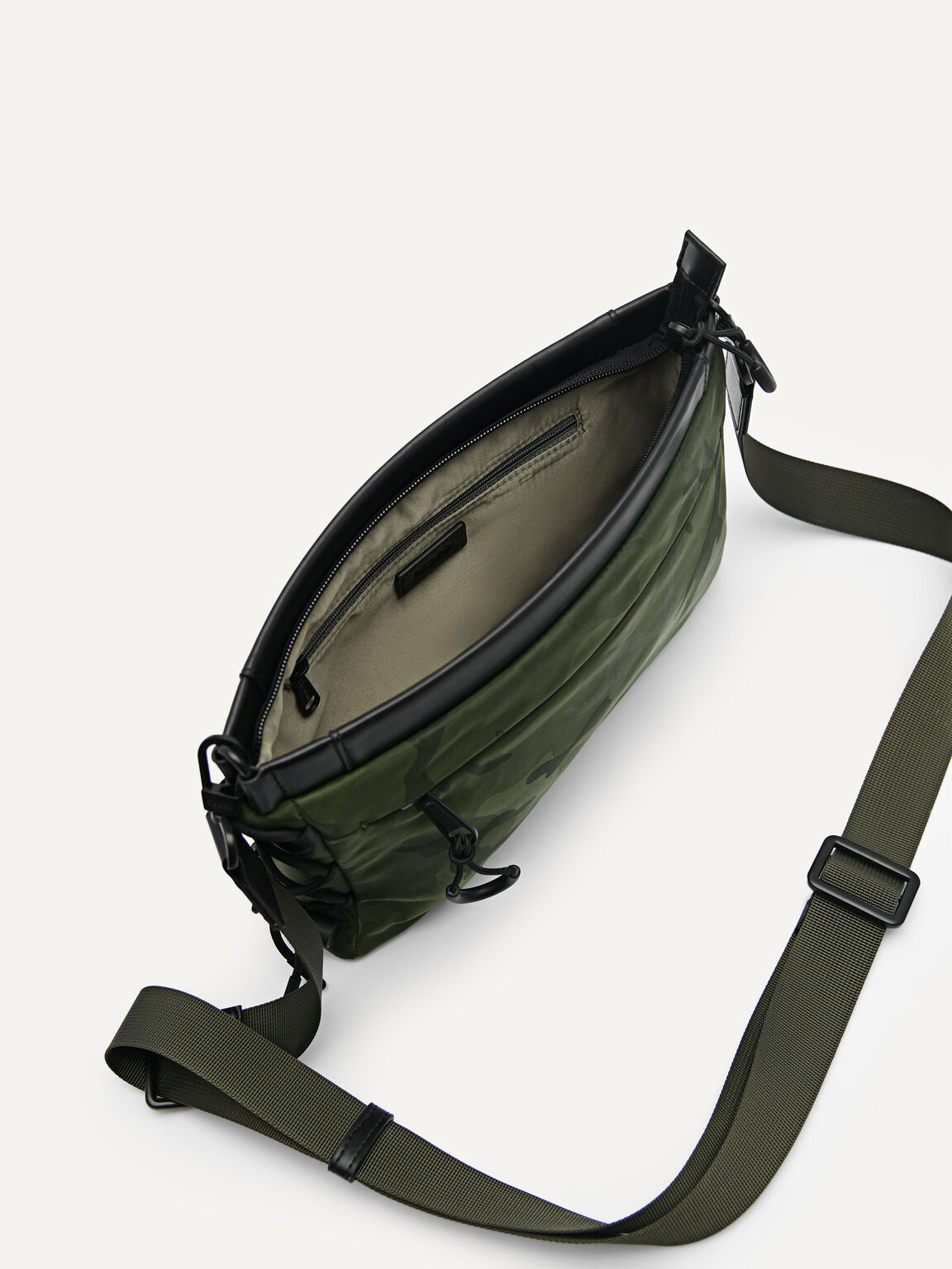 Post Clutch Bag, Military Green