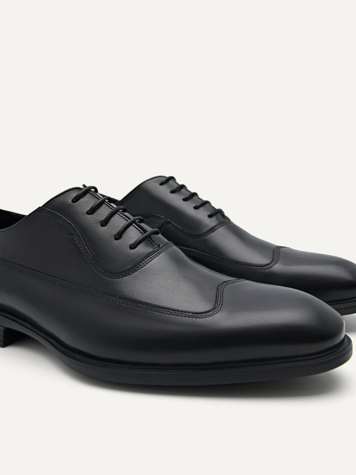 Dylan Leather Oxford Shoes, Black