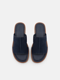 Navy Suede