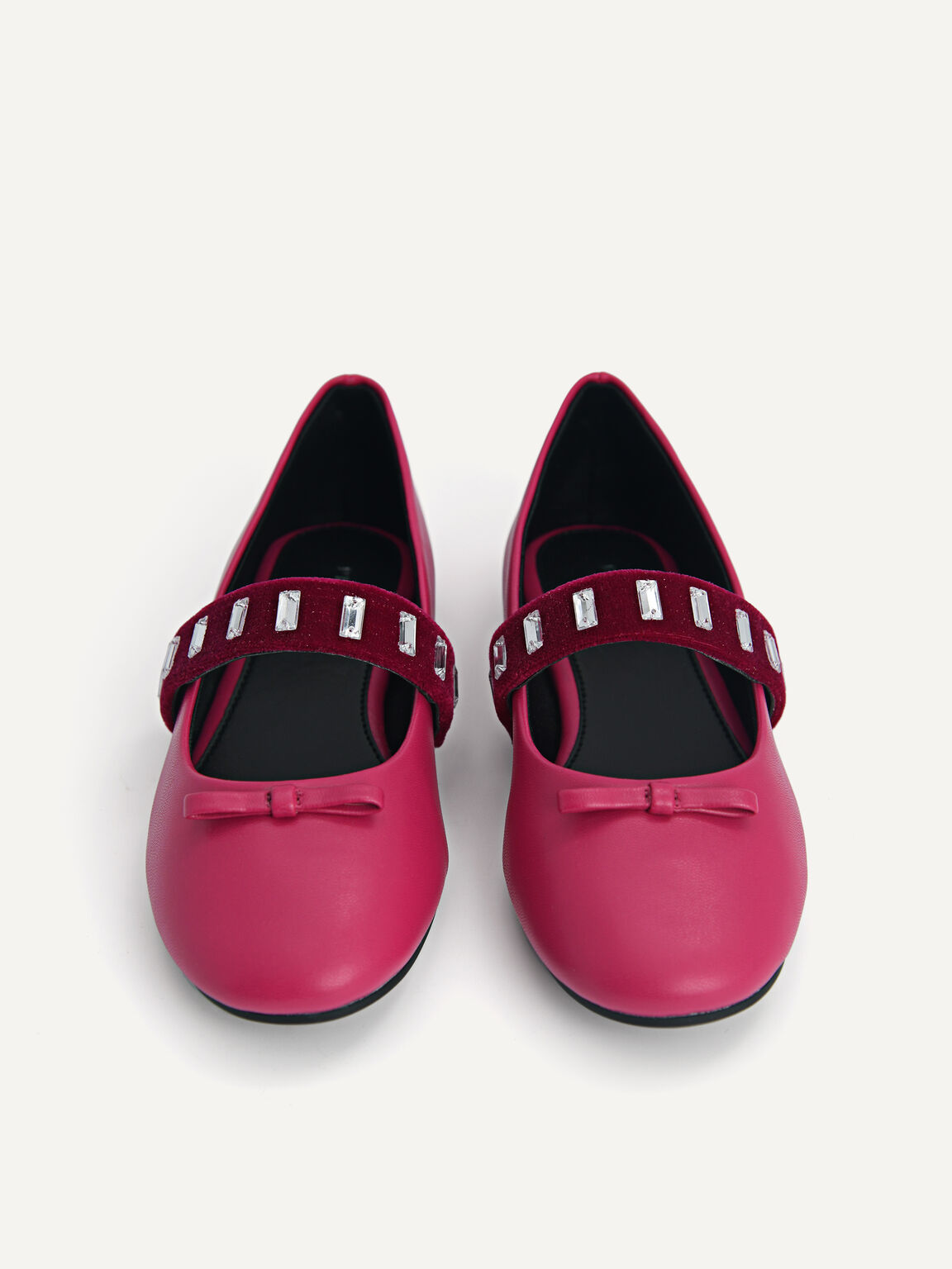裝飾瑪麗珍鞋, 紫红色