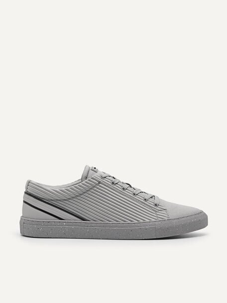 rePEDRO Pleated Sneakers, Grey