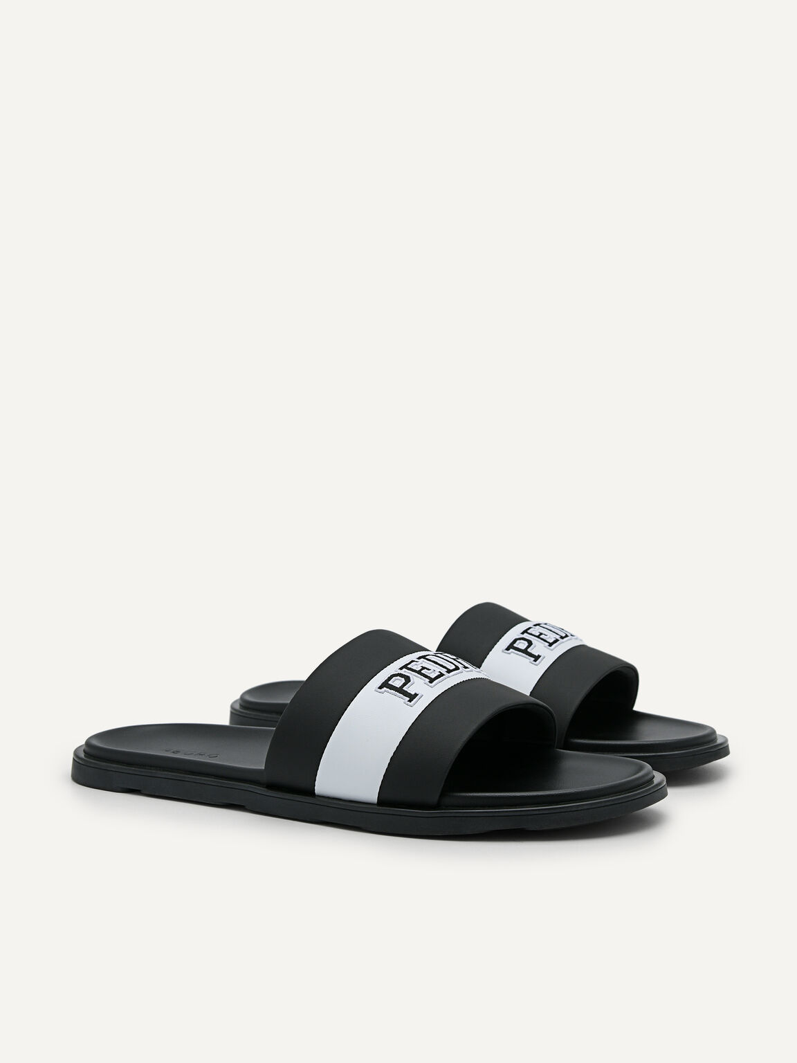 Pascal Slide Sandals, Black