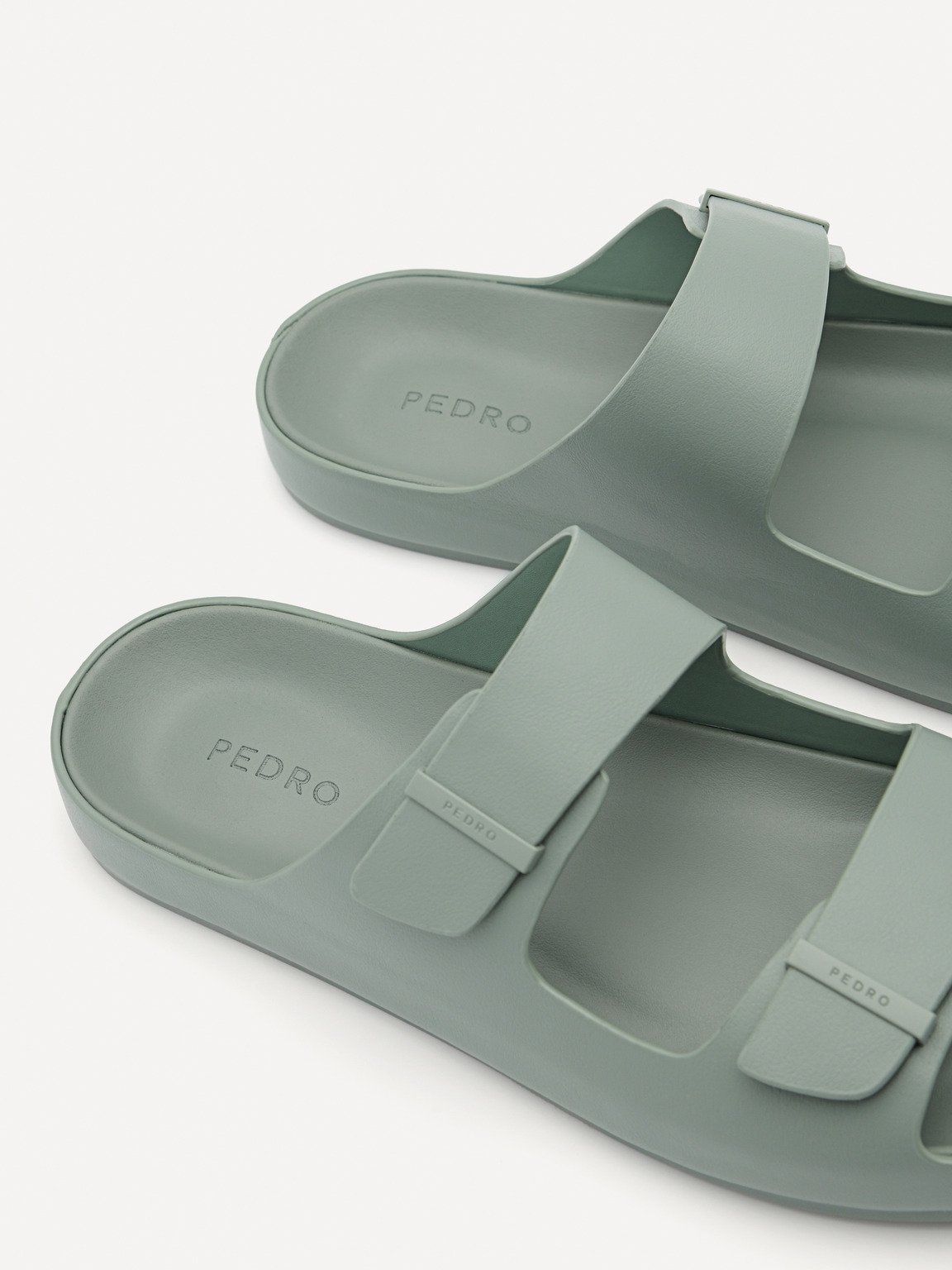 Indy Slide Sandals, Military Green