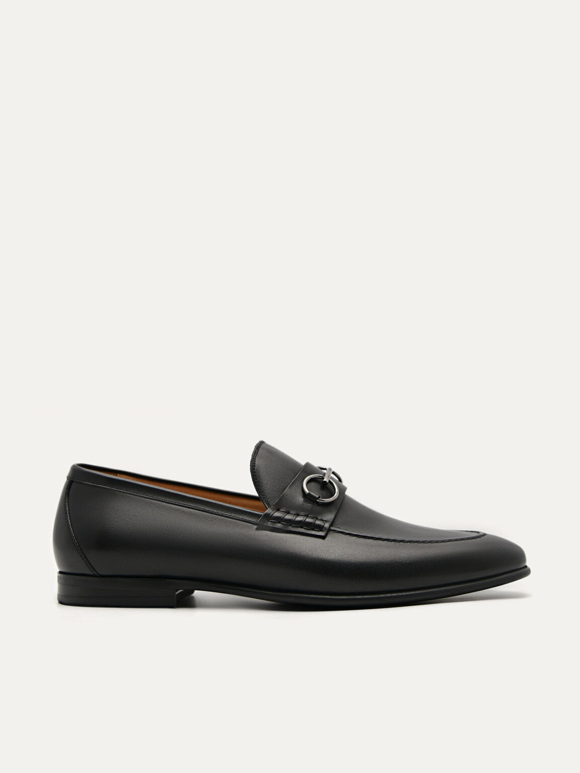 Gable Leather Loafers, Black