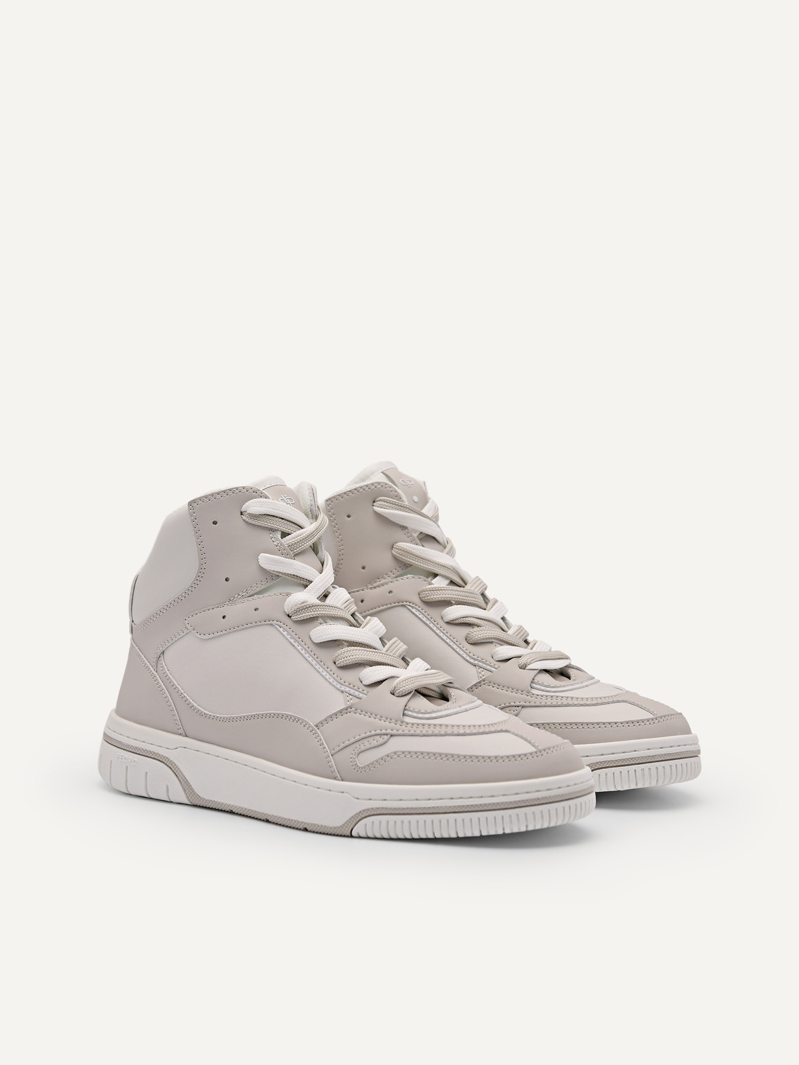 Women's PEDRO Icon EOS High Top Sneakers, Taupe