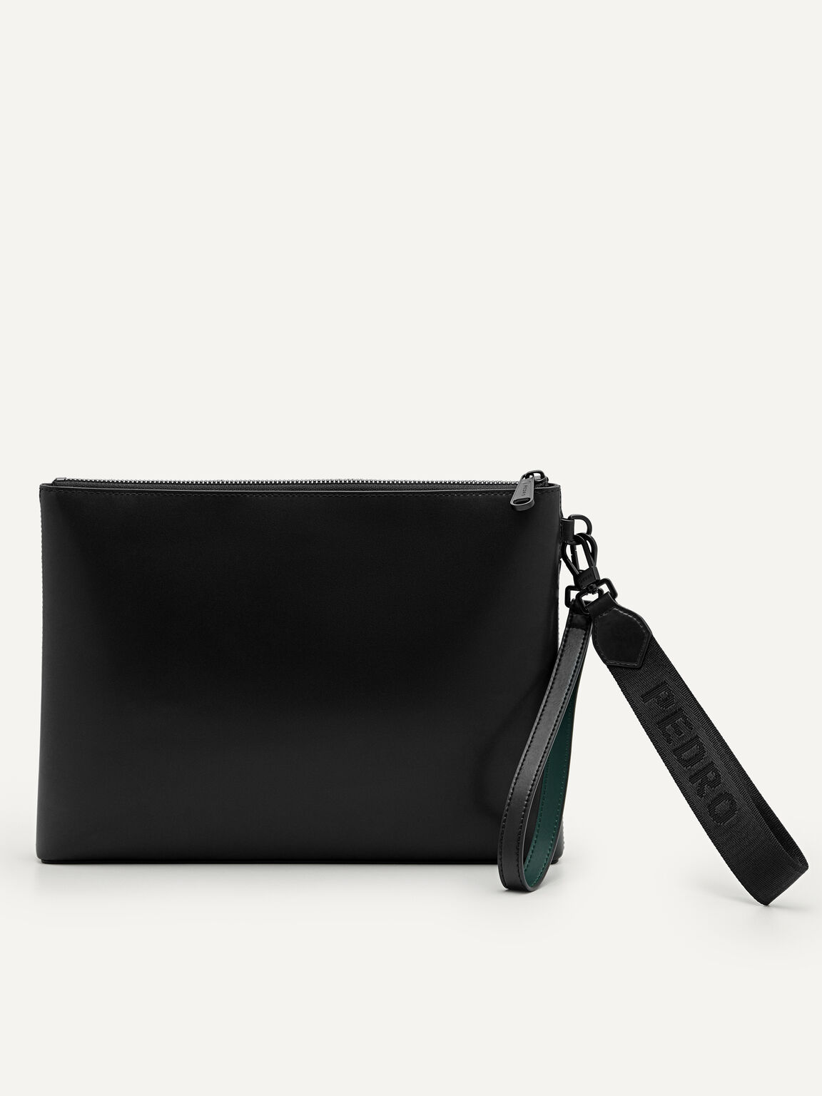 Allen Leather Portfolio Bag, Black