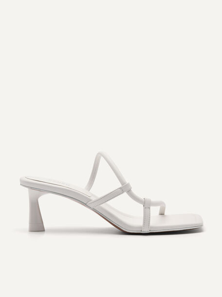 Heel Sandals, White