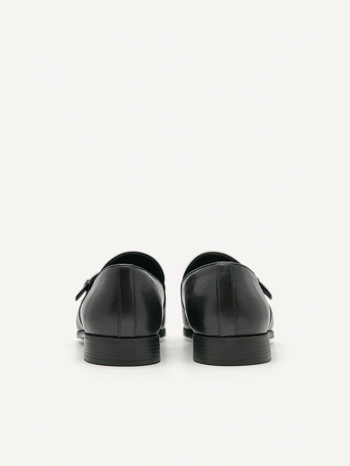 Brando皮革樂福鞋, 黑色