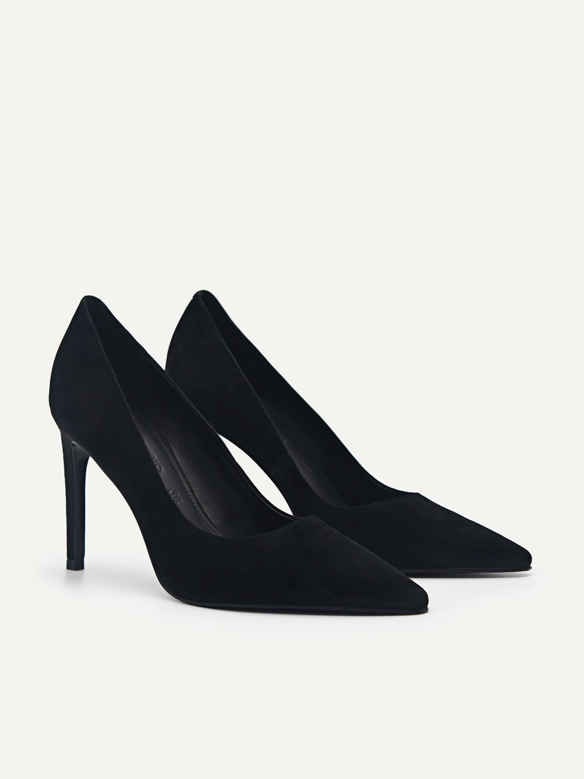 PEDRO工作室Ursula皮革高跟鞋, 黑色