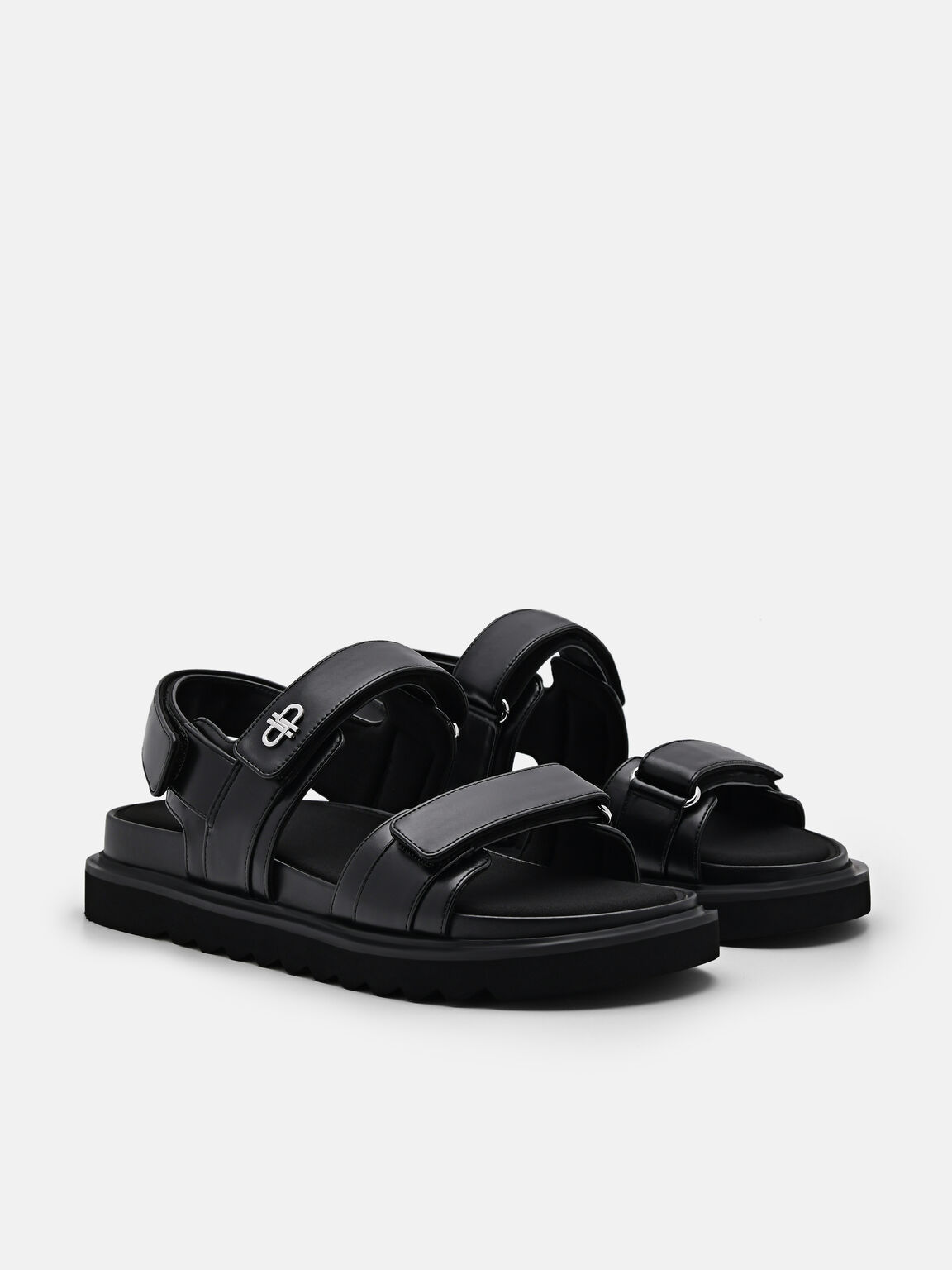 Slingback Sandals, Black
