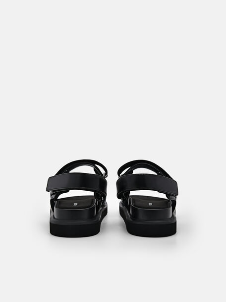 Slingback Sandals, Black