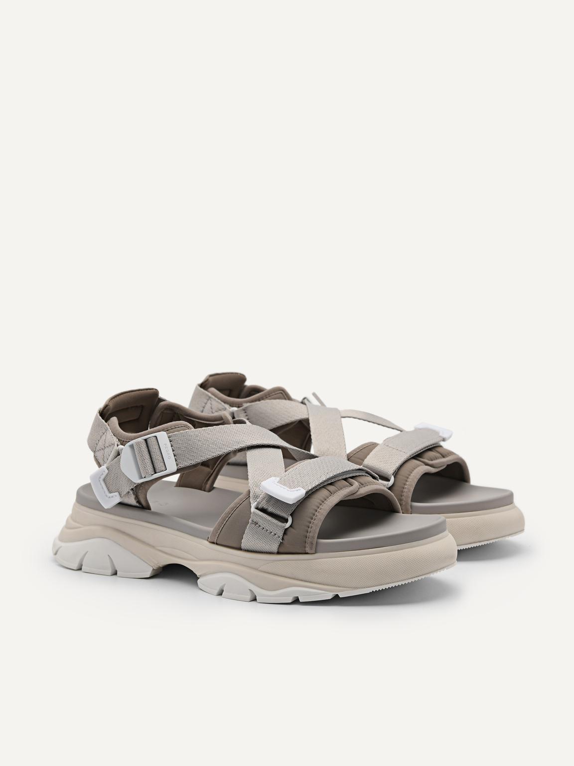 Hybrix Sandals, Taupe