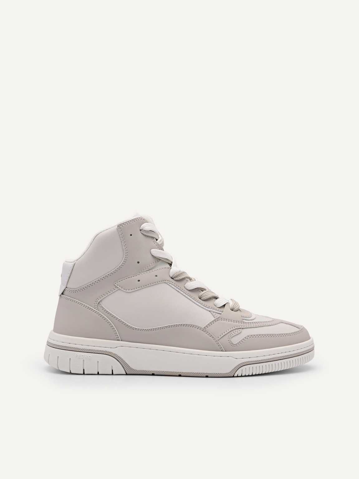 Women's PEDRO Icon EOS High Top Sneakers, Taupe
