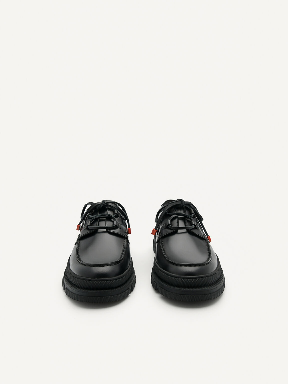 Rodney Leather Derby Shoes, Black