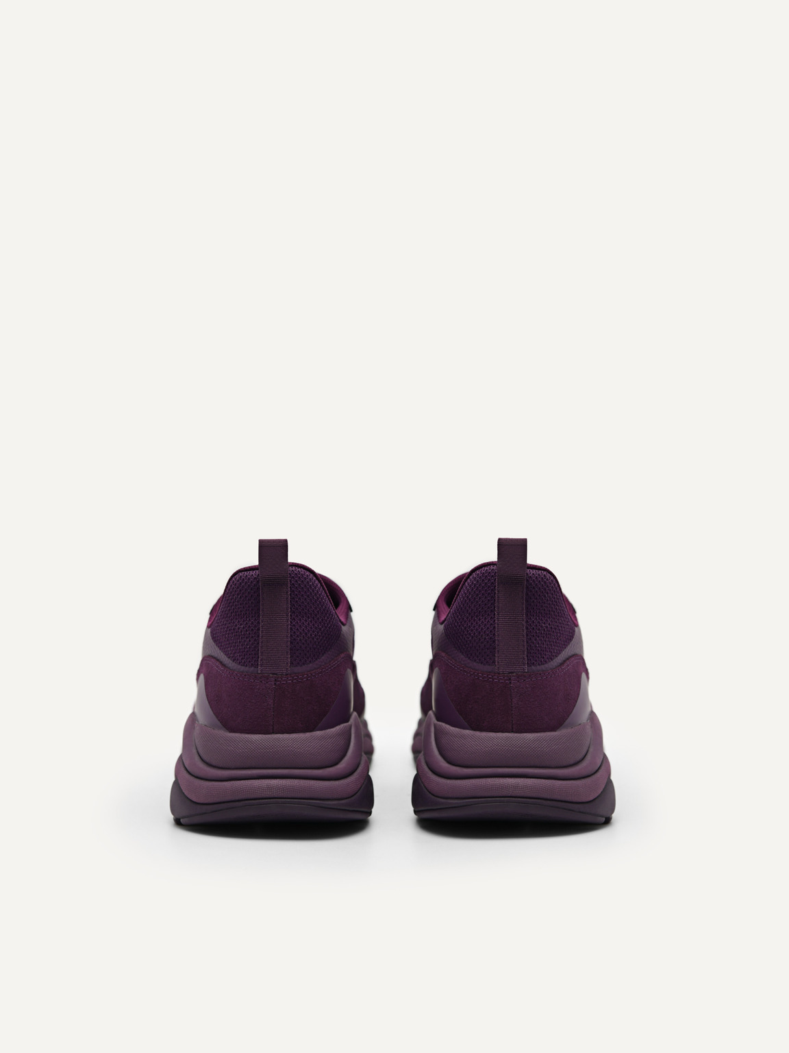 Magma絨面運動鞋, Dark Purple