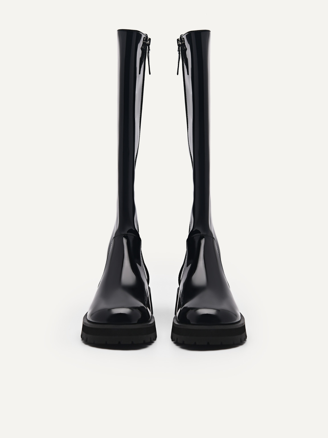 Twigs Knee Boots, Black2