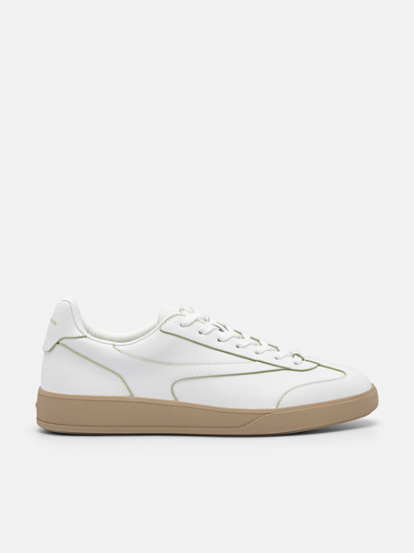 Women's rePEDRO Recycled Leather Sneakers, White