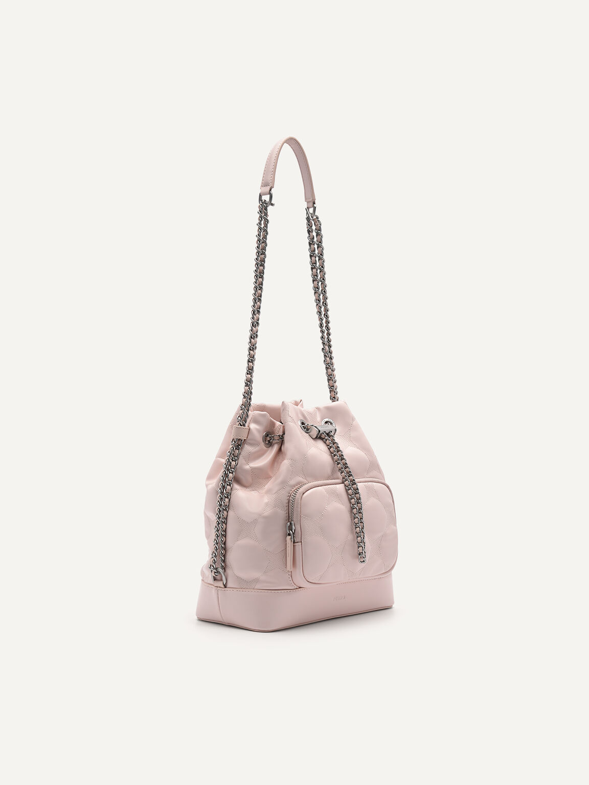 Maisie Bucket Bag, Blush