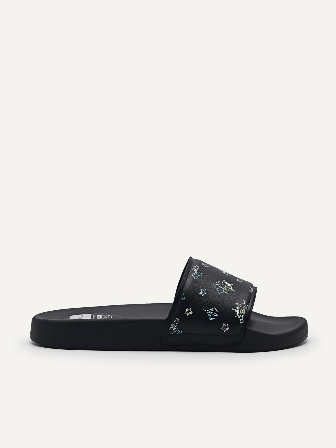 Disney Slide Sandals, Black