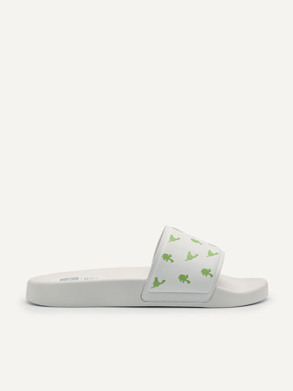 Disney Slide Sandals, Chalk