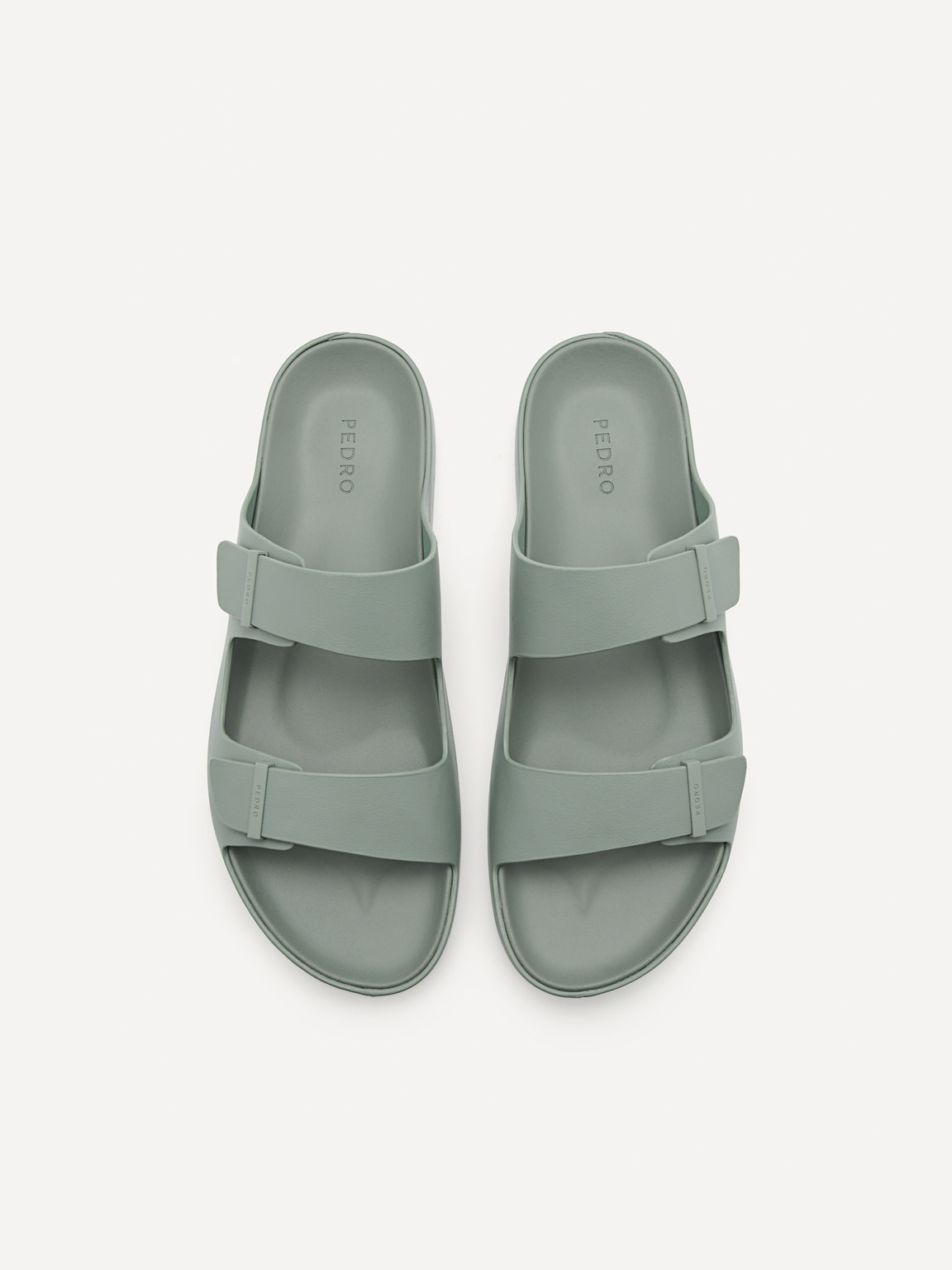 Indy Slide Sandals, Military Green