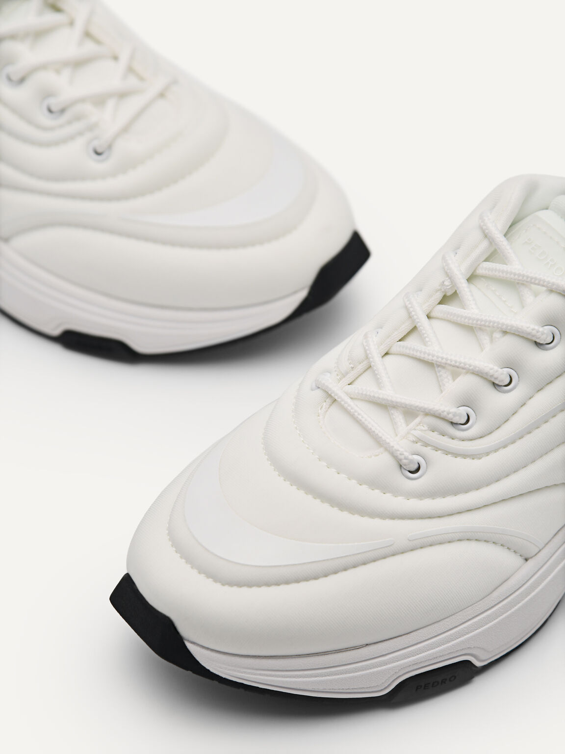 Tectonic Neoprene Sneaker, White